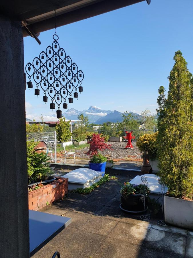 Bnb Haus Weibel Landquart Exteriör bild