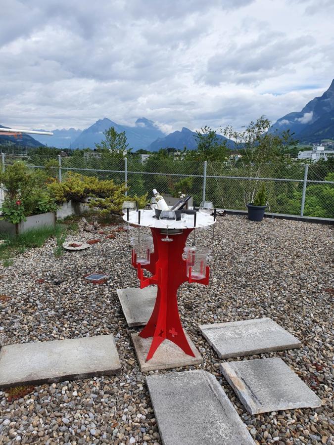 Bnb Haus Weibel Landquart Exteriör bild