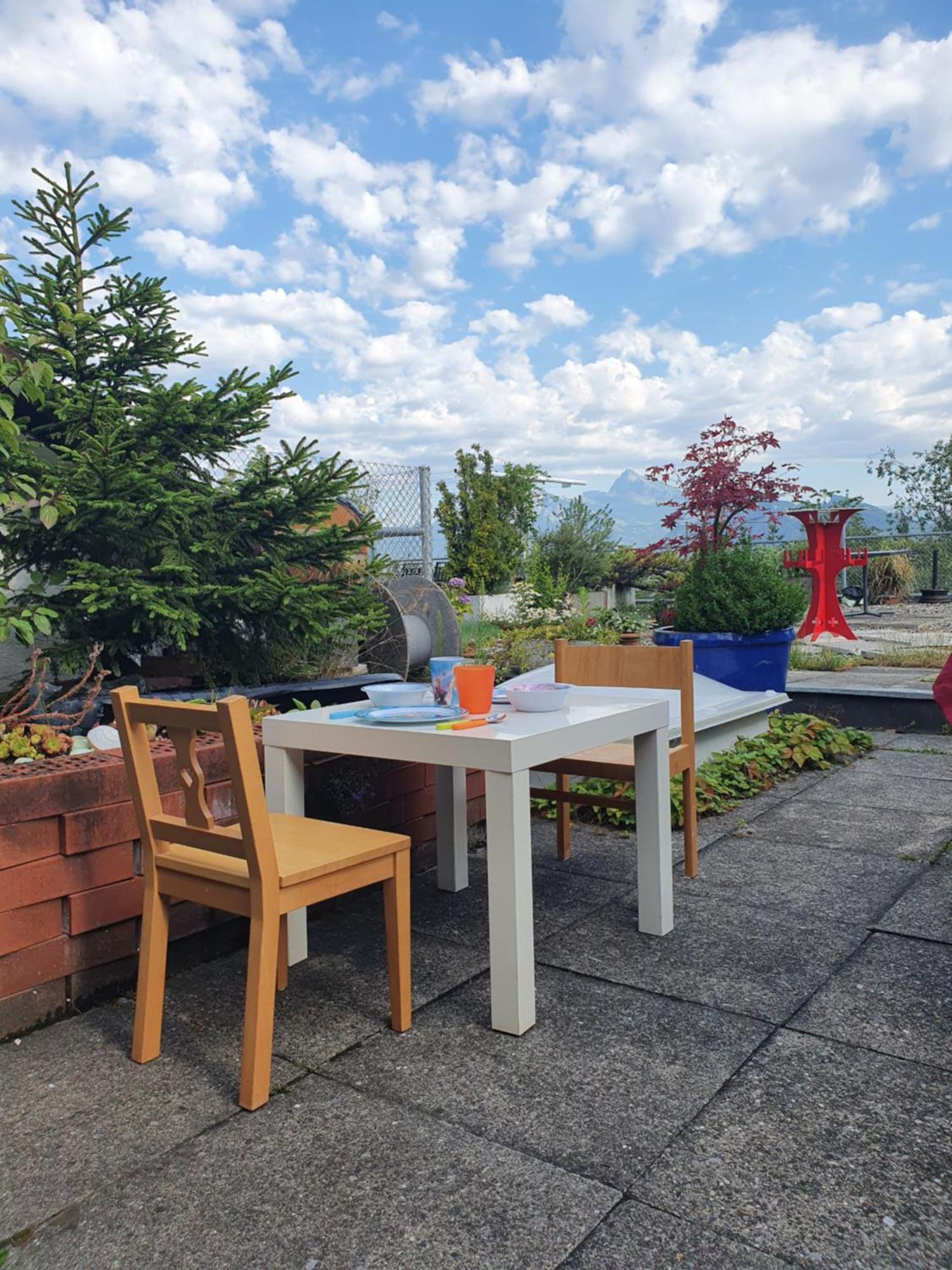 Bnb Haus Weibel Landquart Exteriör bild
